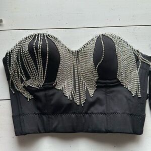 Rhinestone Corset